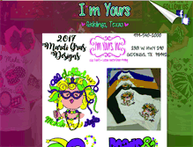 Tablet Screenshot of imyoursinc.com